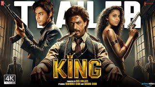 KING - Hindi Trailer | Shahrukh Khan | Aryan khan | Suhana Khan | Shahrukh Khan New Movie 2025