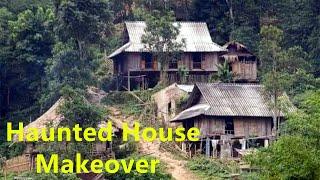 Transformation of the "haunted house" in the deep mountains#house #renovation#building