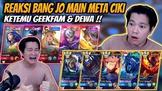 REAKSI BANG JONATHAN LIANDI MAIN META CIKI KETEMU GEEKFAM & DEWA UNITED !!