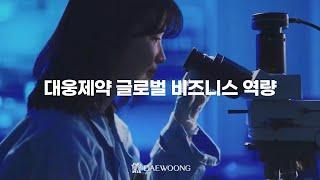 대웅제약 글로벌 비즈니스 역량 (2024)