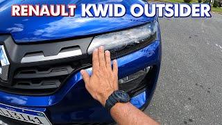 Renault Kwid Outsider 2024, carro barato e econômico pra cidade!