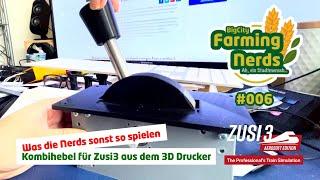 ZUSI 3 | DIY Führerstand / Fahrpult | (Fahr-Brems-) Kombihebel für unter 50€ aus dem 3D Drucker