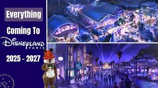 Everything Coming To Disneyland Paris 2025-2027