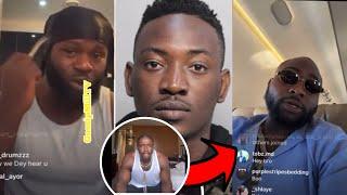 VeryDarkMan You are a Werey- Davido ANGRY with VDM as they Clash over Dammy Krane