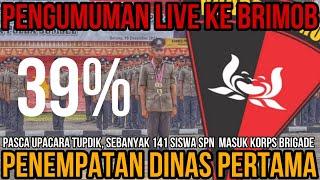 LIVE ‼️Disaksikan 10rb Mata, Siswa SPN langsung penempatan Mabes, terbanyak Kuota Brigade #2024