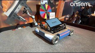 Autonomous Mobile Robot and Cobot Arm Demonstration from onsemi