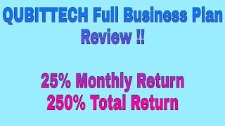 QUBITTECH Full Business Plan Review !!