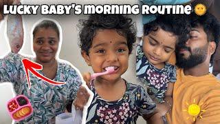 Lucku Baby-க்கு பெயரையே மாத்த போறோம்.. | Lucky’s New Morning Routine | Allu Loves Priya