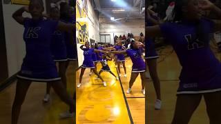  WHO WANT THE SMOKE #cheer #cheerleading ##highschoolbasketball 