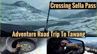 Crossing Sella Pass towards Tawang vlog