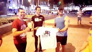 Team Runner Rocky Rocks with Fitness Coach Ruben Payan Jr.