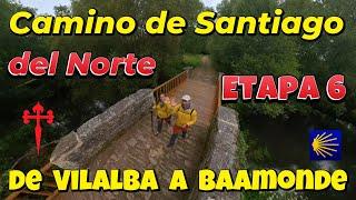 Camino de Santiago del norte, Etapa 6,  de Vilalba a Baamonde,  ¿Te atreves a esta ruta  en Vilalba?