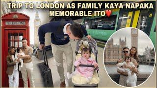 TRIP TO LONDON ️ | FIRST TIME NI MILLIE MA EXPERIENCE SUMAKAY NG TRAIN AT PUMUNTA SA LONDON️