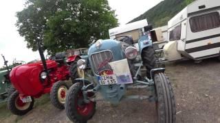 Briedern Rasende Riffelbleche Treckertreffen 2017 + Hängebrücke Geierlay