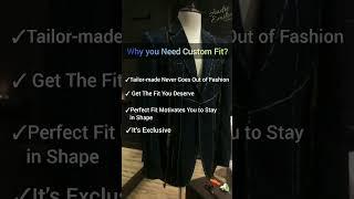 Why You Need Custom Fit? Custom Suits - Made-to-Measure - Andre Emilio - Free Shipping in USA