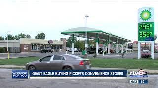 Giant Eagle to acquire 56 Ricker’s convenience stores across Indiana