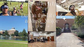 Day in the Life of a Music Major || Georgia Southern University || VLOG #001