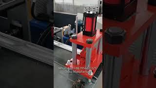 Cyprus metal roller shutter door roll forming machine ordered by customer#shutterdoor #rollforming