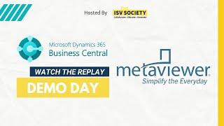 2025 May BC Demo Day - MetaViewer - Touchless AP Automation for Business Central