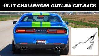 2015-20 Challenger R/T ScatPack, SRT392 6.4L, Hellcat 6.2L - Outlaw Cat-back Exhaust System 817740