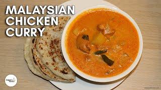 Malaysian Chicken Curry | Roti Canai Chicken Curry Recipe | Roti Canai Curry Sauce | Roti Canai