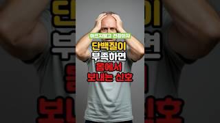 단백질이 부족하면 몸에서 보내는 신호!! #건강정보 #건강관리 #건강한삶