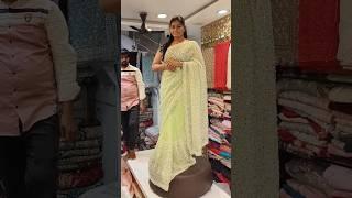 #shorts ️ Designer Sarees From Raj Mandir Sowcarpet | Priya Just Know Fashion #chennai #saree