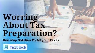 Introduction to Taxblock India |tax preparation| ITR Filing | GST Service | Income Tax Filing |