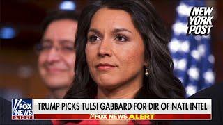 Trump picks Democrat-turned-Republican Tulsi Gabbard as director of national intelligence