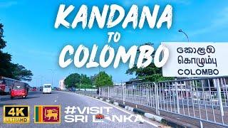 Driving from Kandana to Colombo via A3