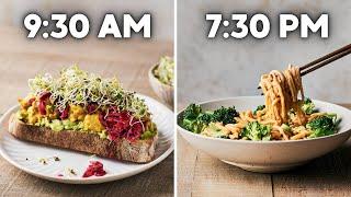 24 hours of healthy vegan meals (easy & high protein)