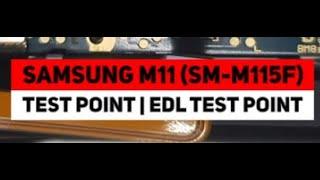 Samsung Galaxy M11 M115F Test Point | EDL Mode & Boot Repair Guide #gsmsanjoy