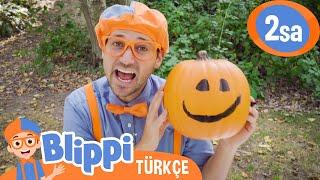 Blippi Balkabağı Parkı'nda  Balkabağı Süslemesi  Cadılar Bayramı Özel | Blippi Türkçe