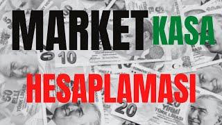 MARKET KASASI HESAPLAMA #kasa