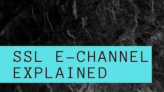 Waves SSL E-Channel explained