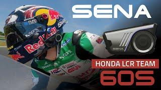 Honda LCR Team PUSHES the Limits Testing the Sena 60S on Track!