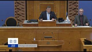 Riigikogu istung, 21.10.2024