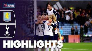 England Snatches Dramatic Draw | Aston Villa v Tottenham Hotspur Highlights | Barclays WSL 2024-25