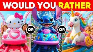 Would You Rather - Would You Rather Build Your Fantasy $10,000,000 Town  Futuristic Luxury Town