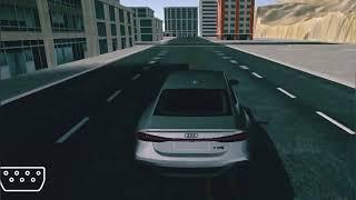 Jaguar xf car in city full video gaming gameplay