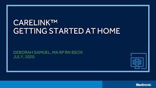 UPDATED! CareLink™ - getting started at home.