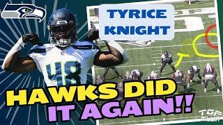 Seahawks Study: Rook LB Tyrice Knight a SEAMLESS FIT!