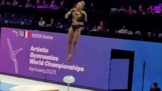 Rebeca Andrade  - STUCK Cheng Vault - Team Final - World Championships 2023