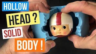 Molding A Bobblehead in Silicone Rubber.  Part 1.