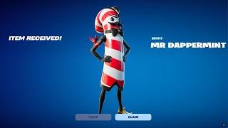 How To get Free Mr Dappermint skin Fortnite & How To link lego account to Fortnite