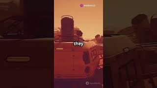 A man and a tiger exploring mars.