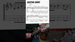 "Ragtime Annie" /// Mandolin Lesson #shorts