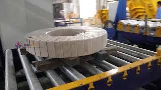 Automatic steel coil packing and stacking line manufacturer