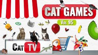 CAT 게임 | 궁극의 고양이 TV 편집 Vol 95 | 4시간 