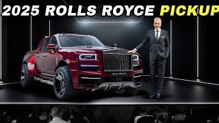 The Most Lavish & Most Powerful Pickup: 2025 Rolls Royce Pickup Revealed